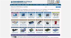 Desktop Screenshot of kingstonmemory.net.au